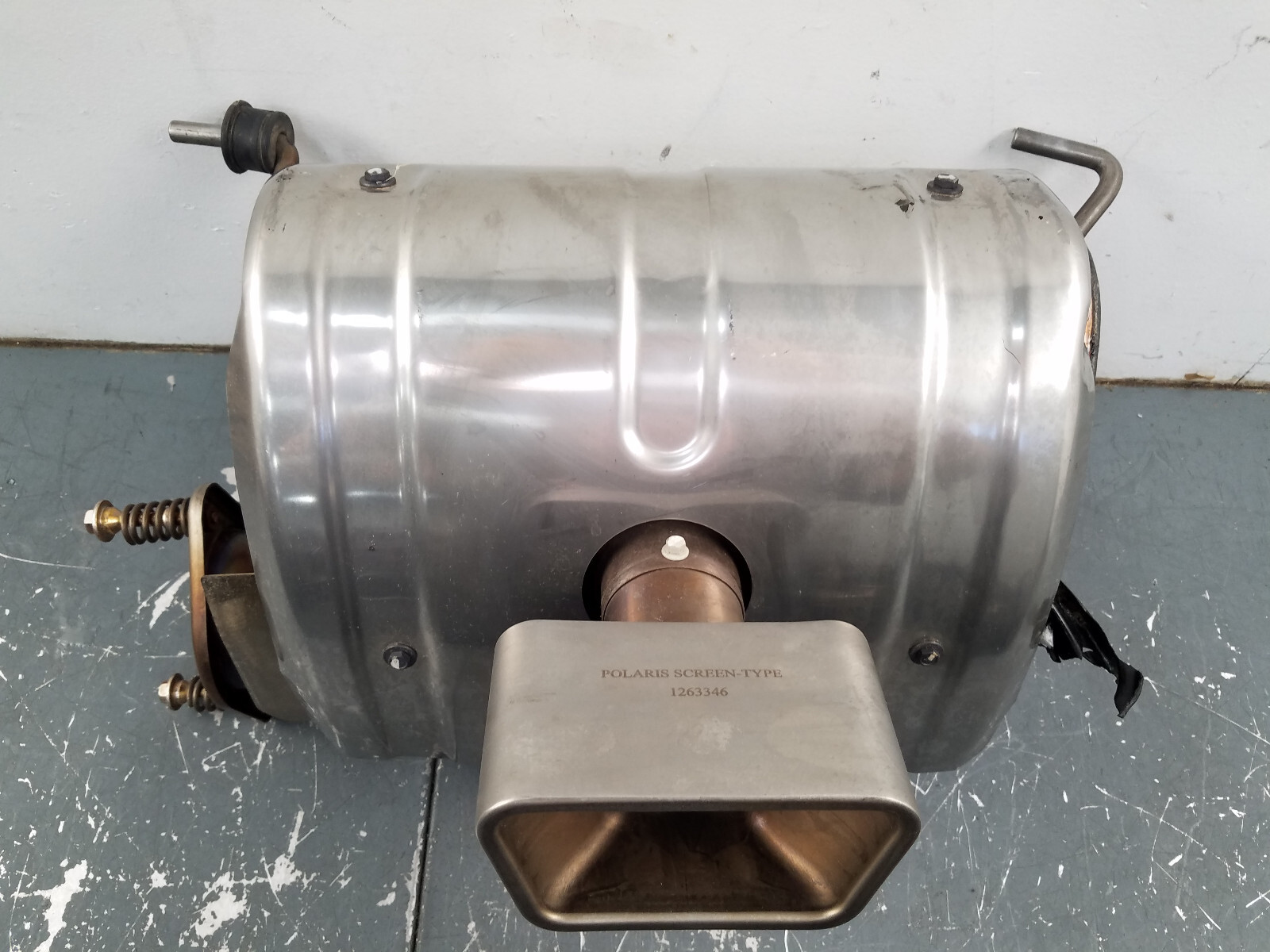 2022 22 23 Polaris RZR Pro R 4 Ultimate - Exhaust Muffler 62 Miles #0610 R3