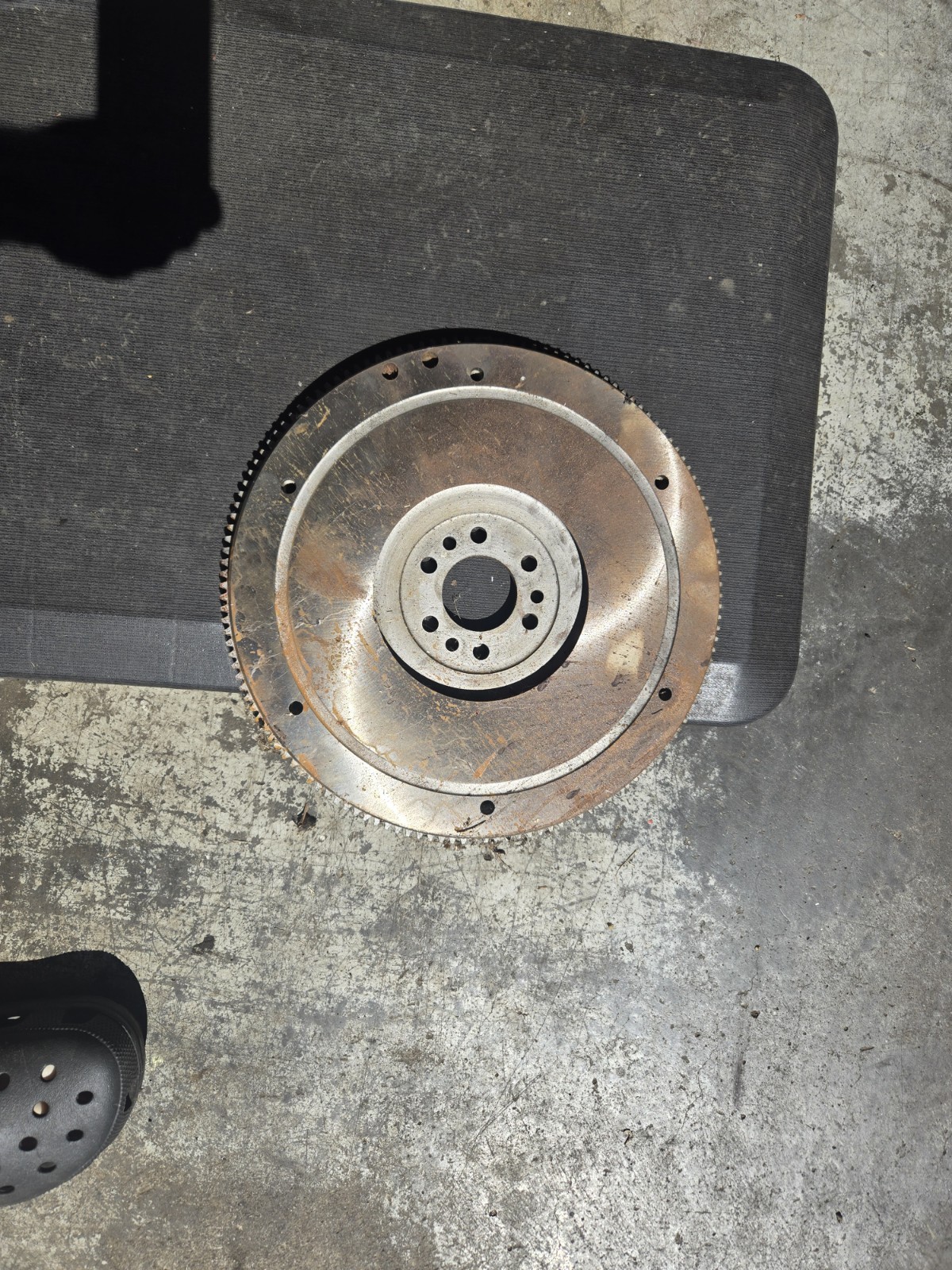 Chevy 235,261 1954 Flywheel. 10 Inch Clutch 6 Volt Chevy 235,261 1954 Flywheel. 10 Inch Clutch 6 Volt
