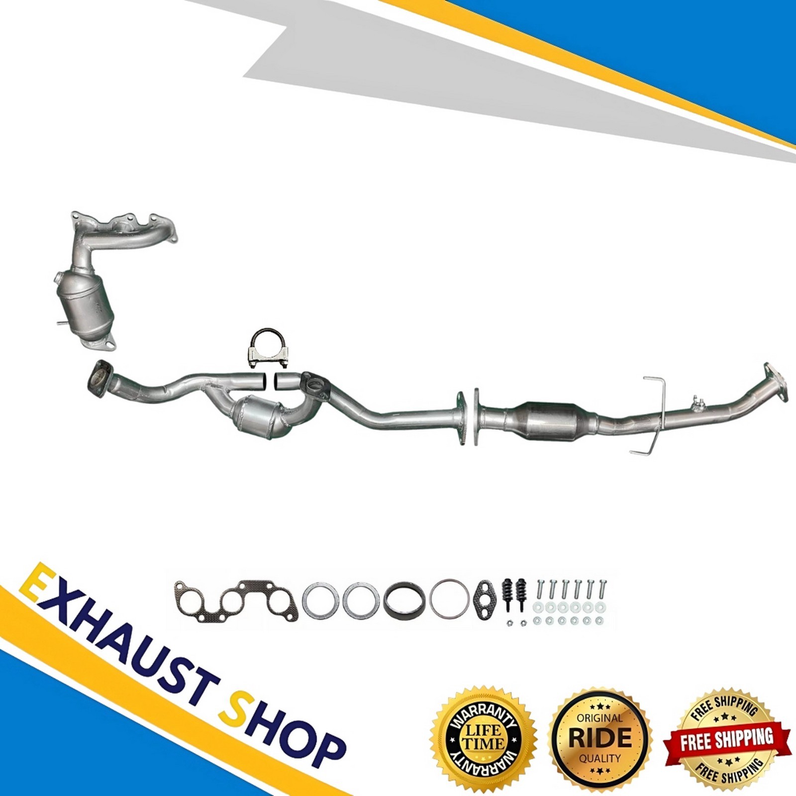 FITS:2001-2003 Toyota Sienna All Three Catalytic Converter Set 3.0L FAST SHIP
