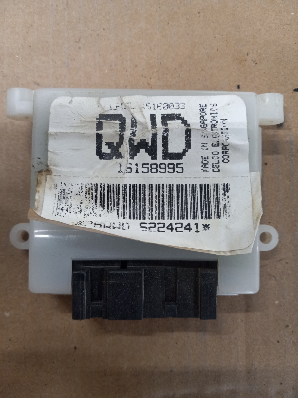 💥88-94 CHEVY/GMC C/K 1500 QWD DRAC VSS MODULE CONTROL SPEED SENSOR OEM 16158995
