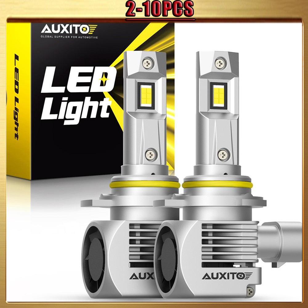 Auxito Q16 9012 Led Headlight Bulbs High Low 6000K White Canbu Error Free 2-10X