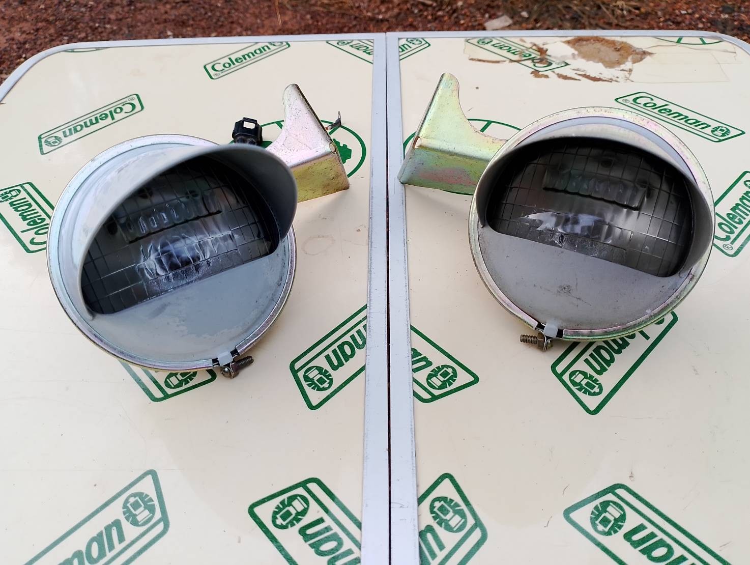 Koito Vintage Round  Fog Lamp Toyota Datsun Mazda 1965 - 70 Nos JP