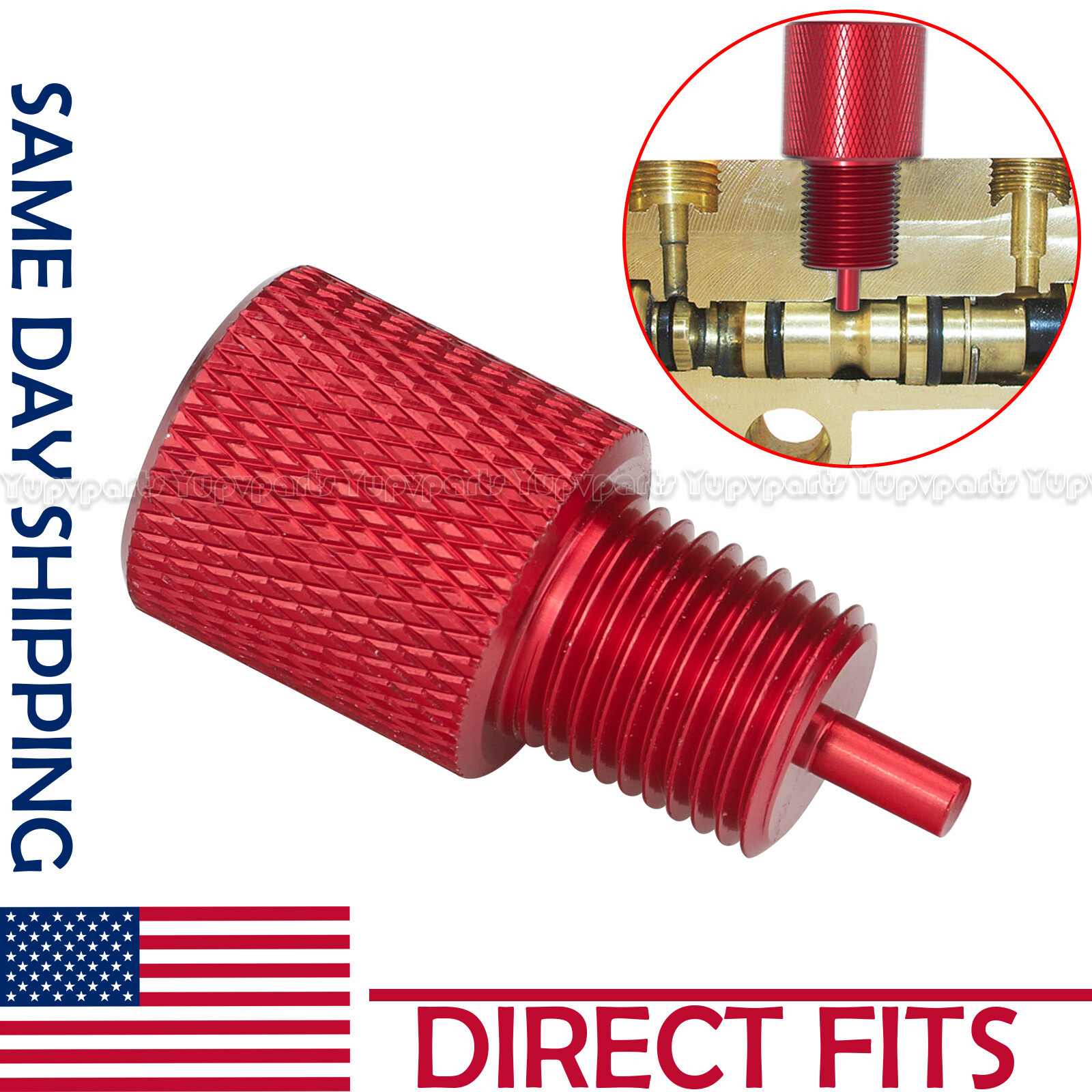 Proportioning Valve Bleeding / Centering Tool Tool Fixed Brass Block PV2 & PV4