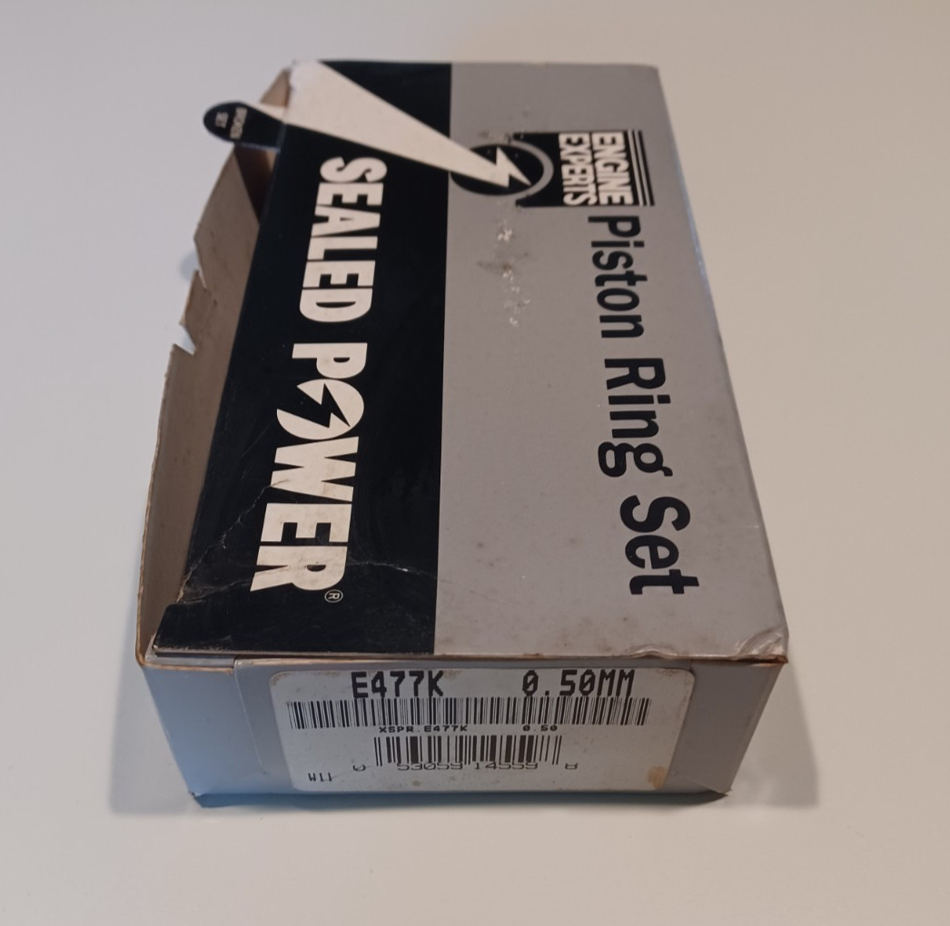 Sealed Power Piston Rings E-477K .50mm oversize for GM 2.0L 122 L4 1987–1989 Sealed Power Piston Rings E-477K .50mm oversize for GM 2.0L 122 L4 1987–1989