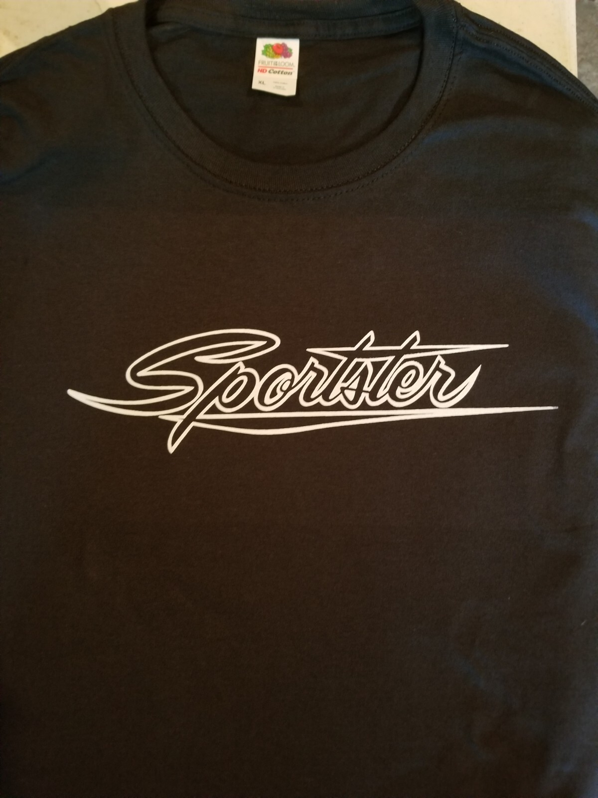 1970's Harley Davidson Motorcycle Bike T Shirt Sportster Black L or XL 1970's Harley Davidson Motorcycle Bike T Shirt Sportster Black L or XL