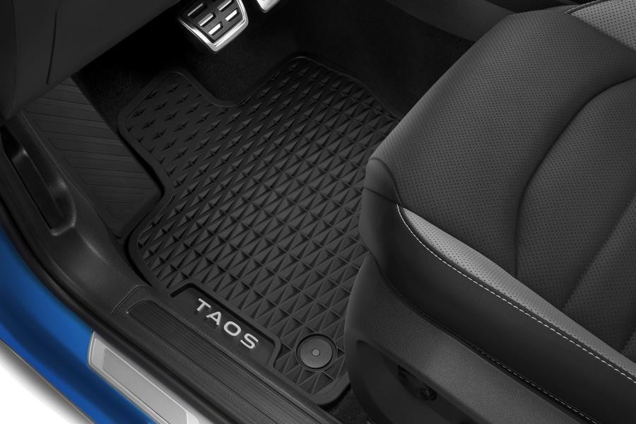 2022-2026 Volkswagen Taos All Weather Rubber OEM Floor Mats Set - BRAND NEW 2022-2026 Volkswagen Taos All Weather Rubber OEM Floor Mats Set - BRAND NEW