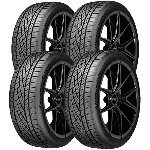 (QTY 4) 215/45ZR17 Continental Extreme Contact DWS06 Plus 91W XL Tires (QTY 4) 215/45ZR17 Continental Extreme Contact DWS06 Plus 91W XL Tires