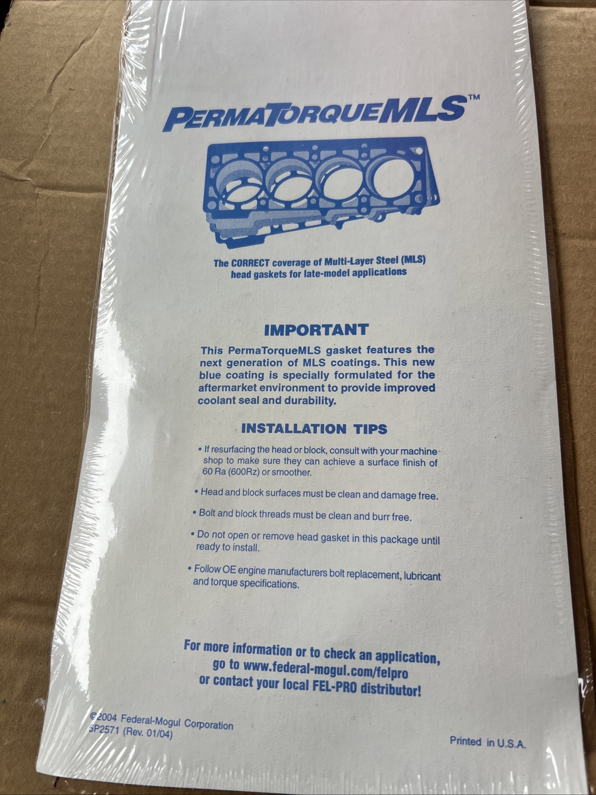 NEW Fel-Pro Engine Cylinder Head Gasket Fel-Pro 9036 PT