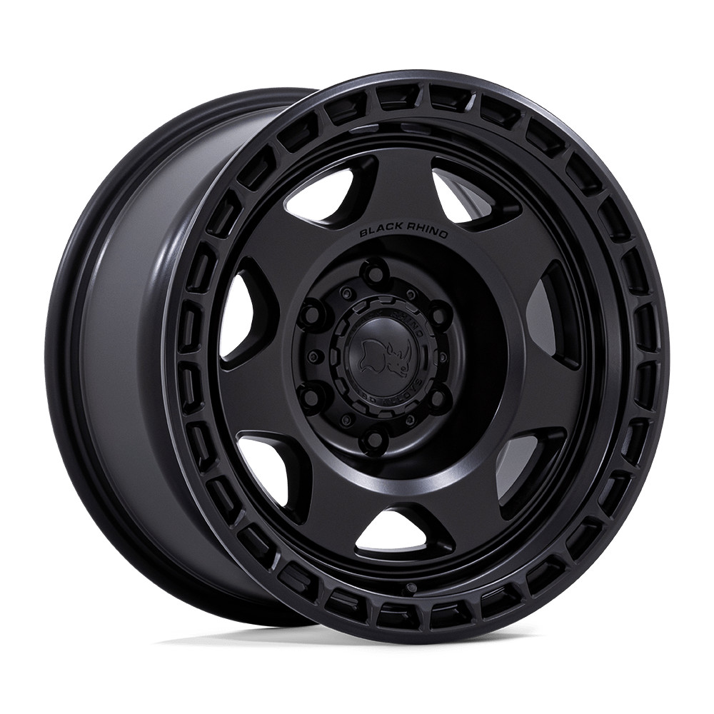 17x8.5 Black Rhino BR018 Voyager Matte Black Wheel 6x5.5 (0mm)