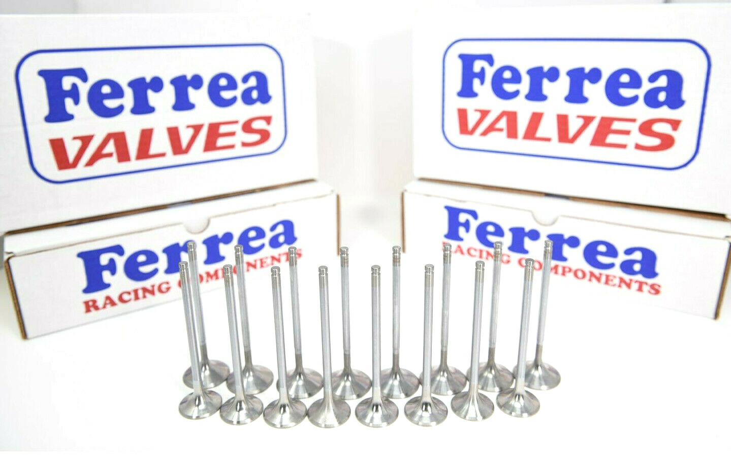 Ferrea 5000 Series STD Flat Valves 92-00 Honda D16 D16Y8 D16Y7 D16Y D16Z6 SOHC