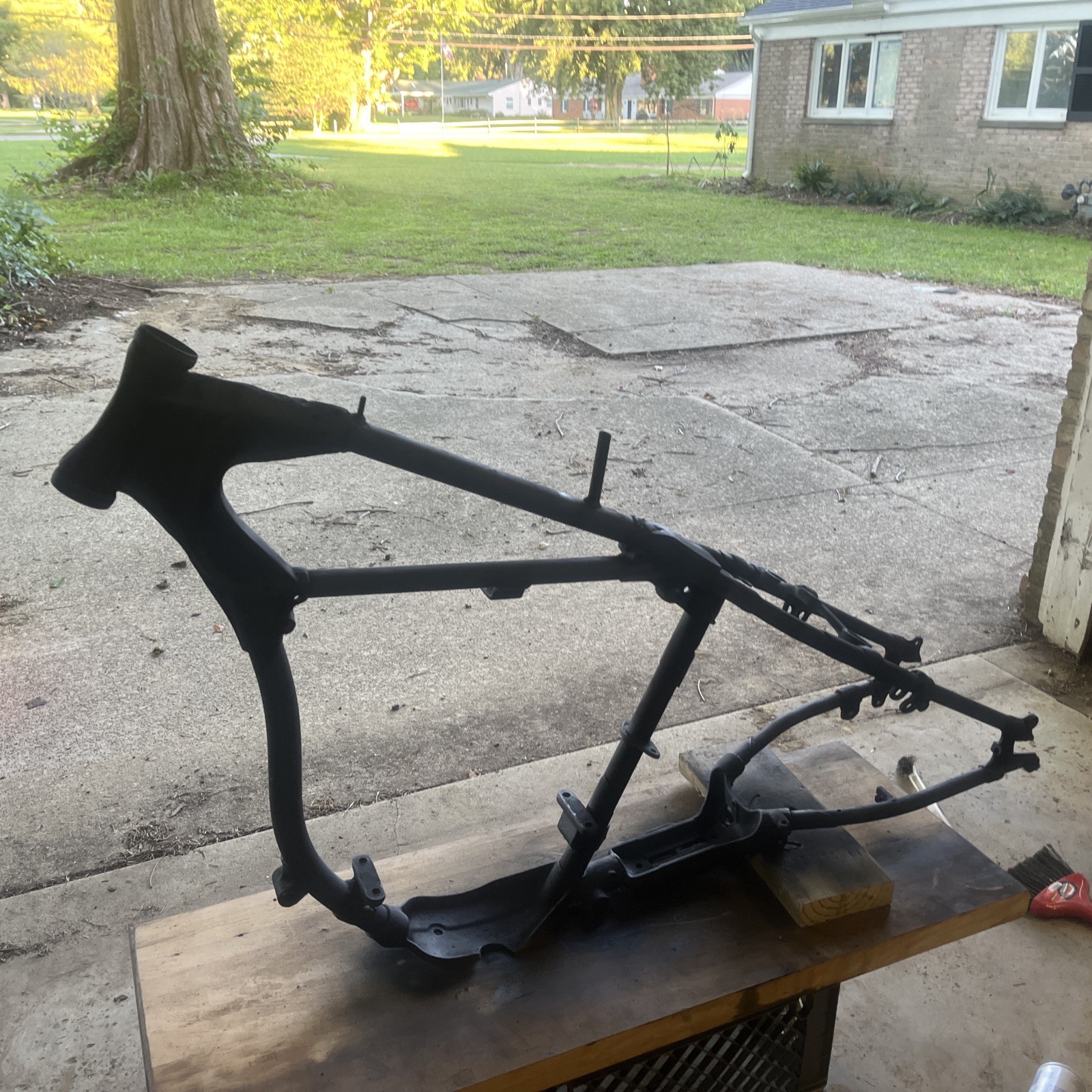 Harley Davidson WLC Frame 45 Flathead Wl 1942 Nice Condition From California Harley Davidson WLC Frame 45 Flathead Wl 1942 Nice Condition From California