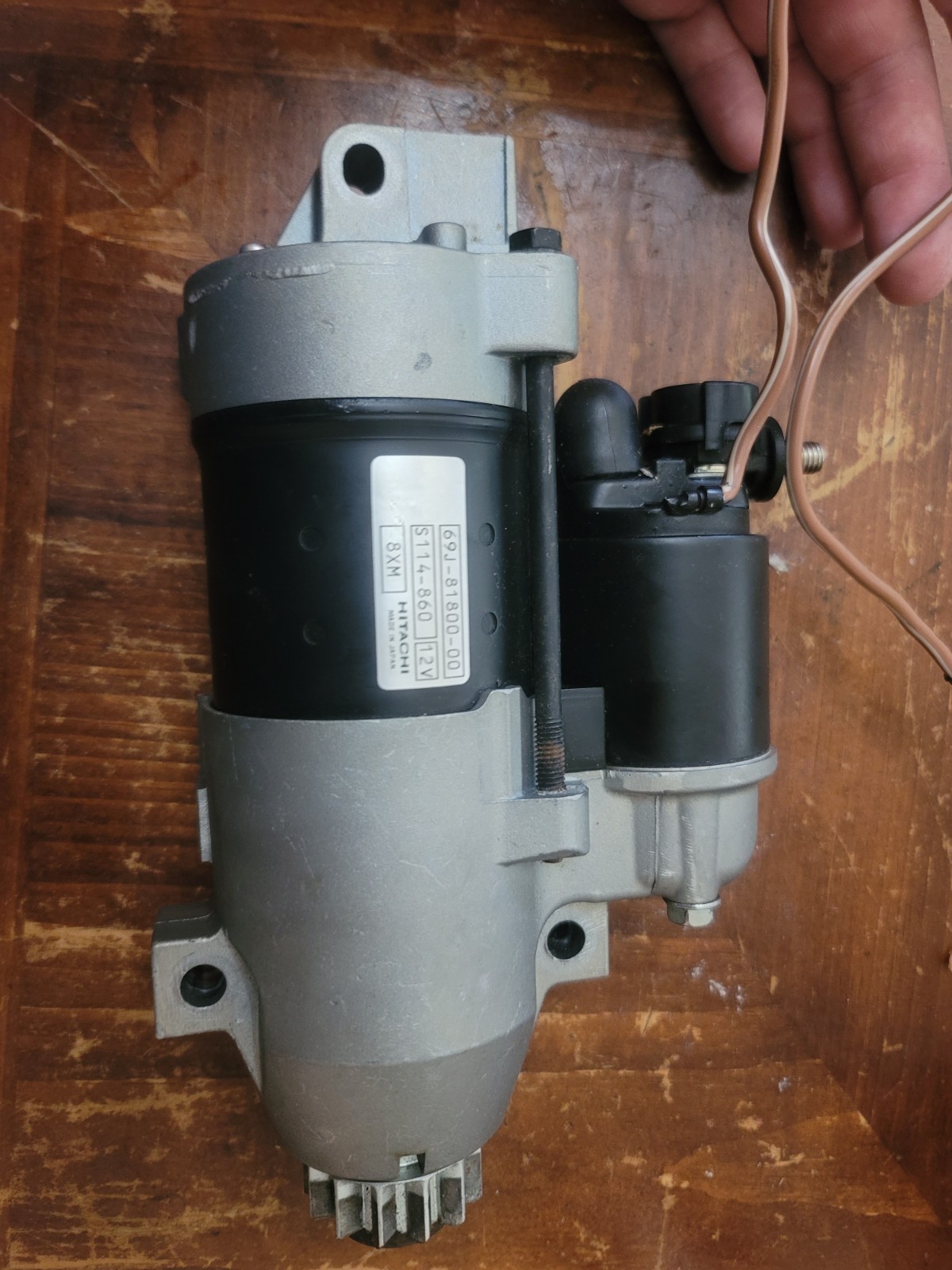 Yamaha 3.3L Outboard Engine Starter Motor 69J-81800-00 Yamaha 3.3L Outboard Engine Starter Motor 69J-81800-00