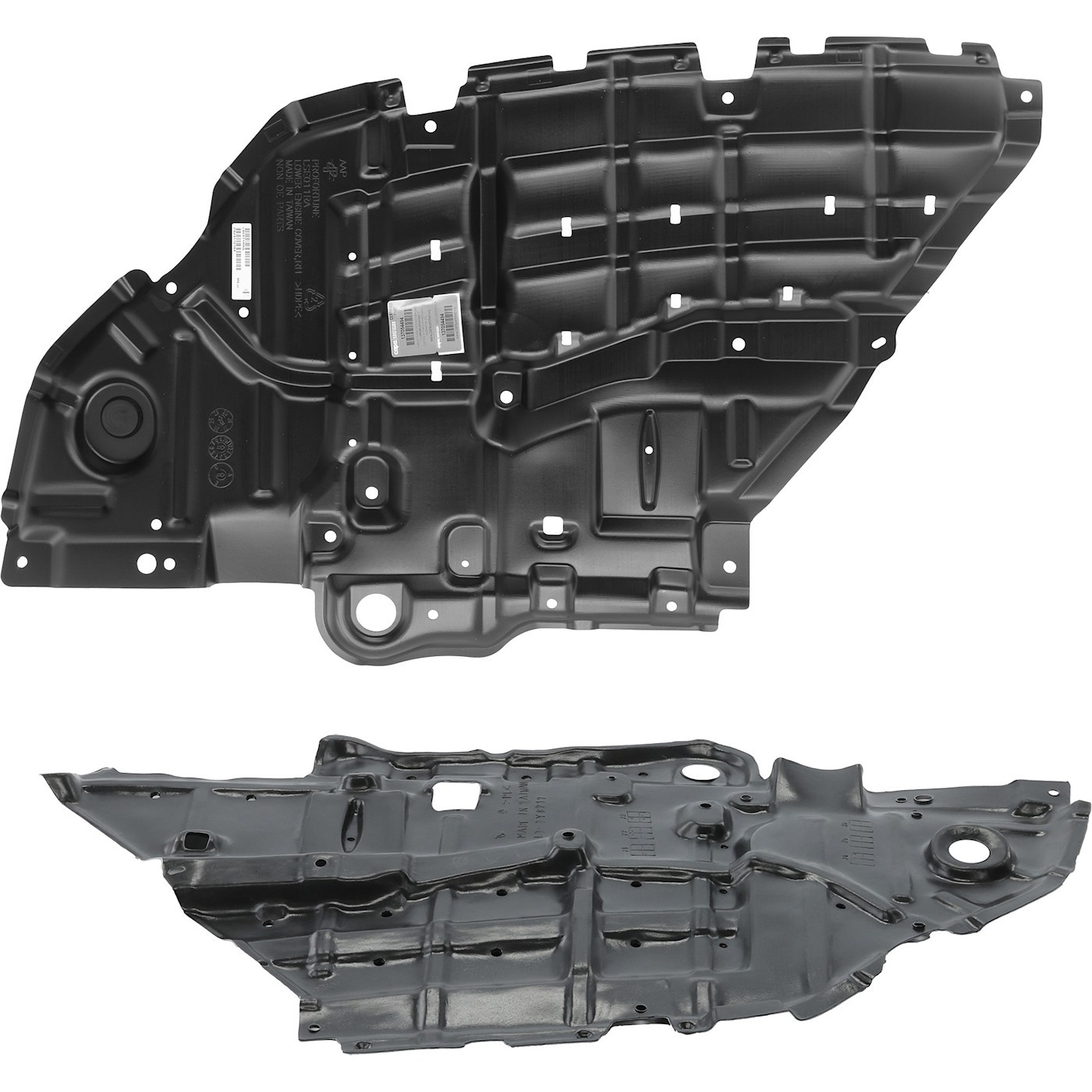CAPA Set of 2 Engine Splash Shield For Lexus RX350 2016-2019 Front Left & Right