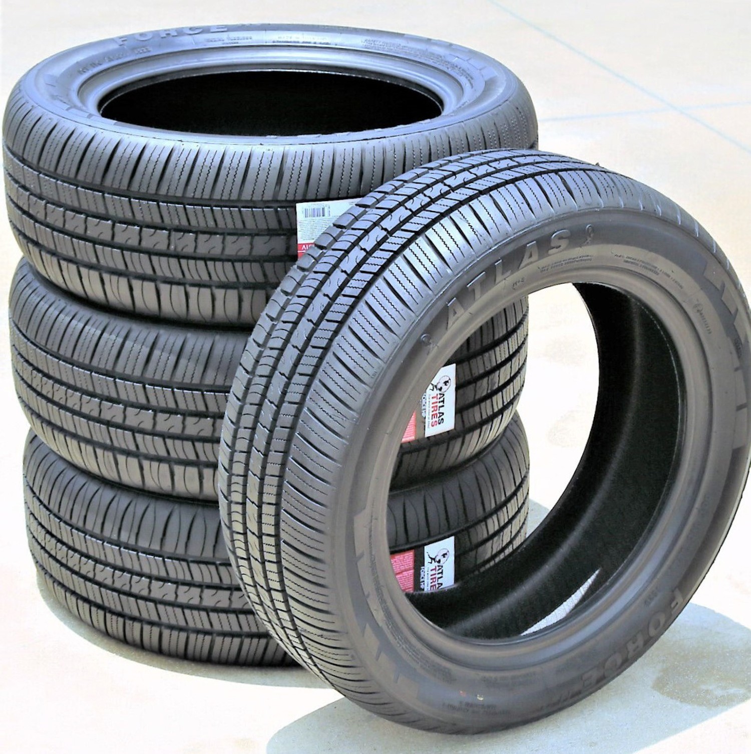 4 Atlas Tire Force HP 215/60R15 94H All Season Performance 50k Mi Warranty 700AA
