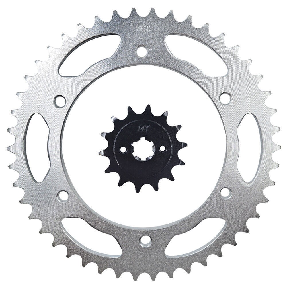 14T & Front 46T Rear Sprocket Kit for Hyosung GT250R Sport Comet TT GV250 04-07