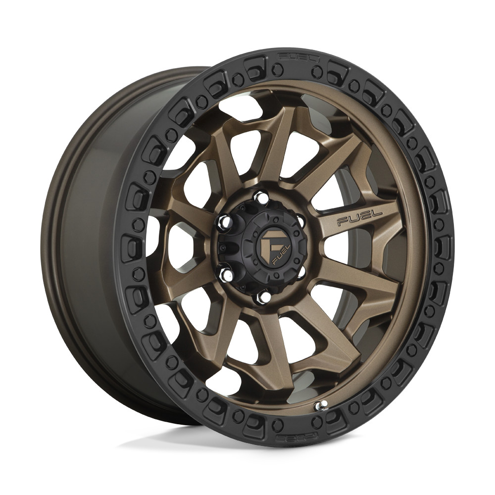1 New 15X8 Fuel D696 Covert Matte Bronze Black Bead Ring 5X139.7 ET-19 wheel/rim