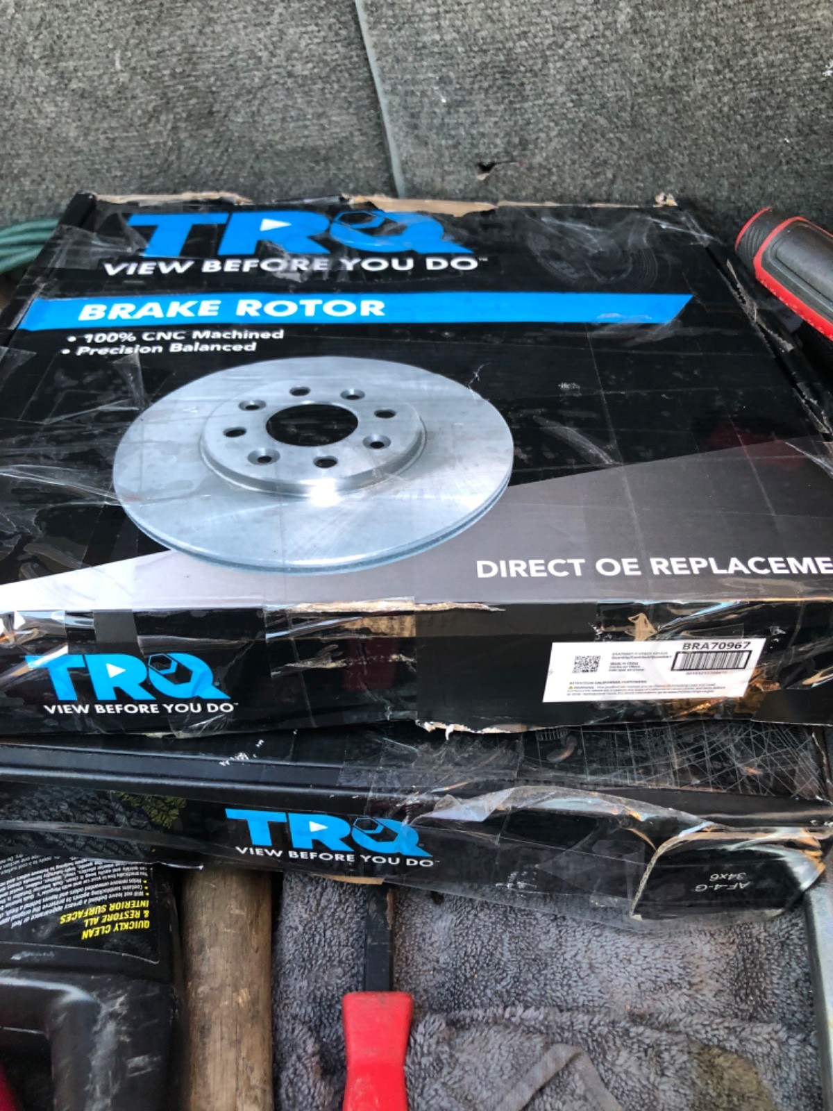 Pair TRQ BRA 70967 Brake rotors 95-97 Ford Ranger 4x4 w/ABS Pair TRQ BRA 70967 Brake rotors 95-97 Ford Ranger 4x4 w/ABS