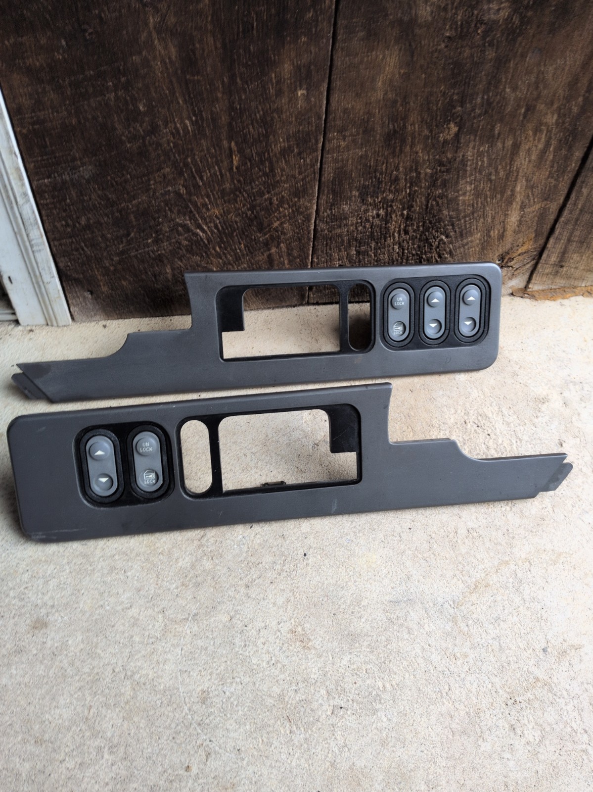 88-94 Chevy GMC Truck Master Window Switch Door Lock Set OEM Silver